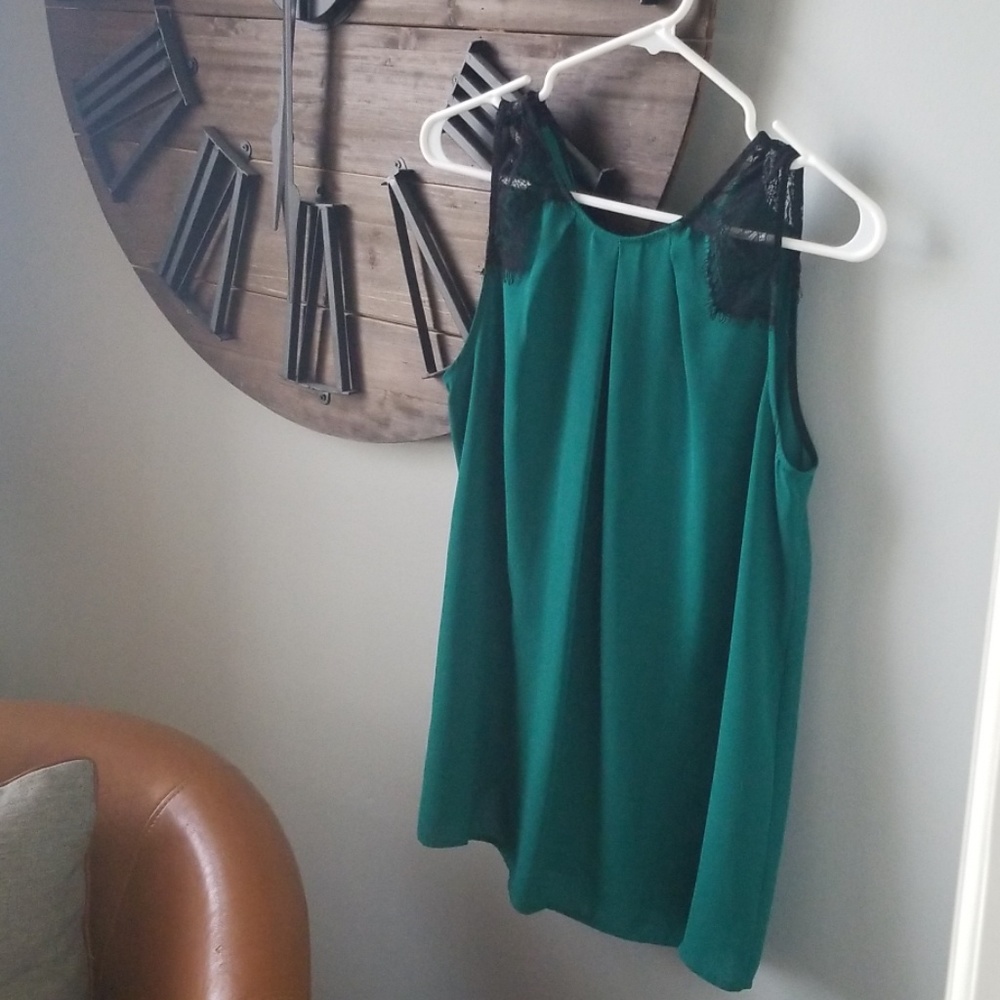 Womens gree top lace mossimo